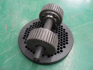 rotating die roller